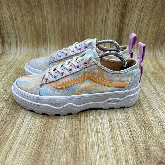 Vans Sentry Old Skool WC Swirl Mens 5 Women’s 6.5 Ultra‎ Cush Shoes Sneakers Low - Picture 3 of 9